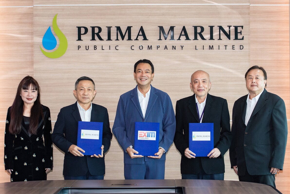 PRM เซ็นกู้ EXIM BANK 343 ล้าน เสริมศักยภาพขนส่งทางเรือ