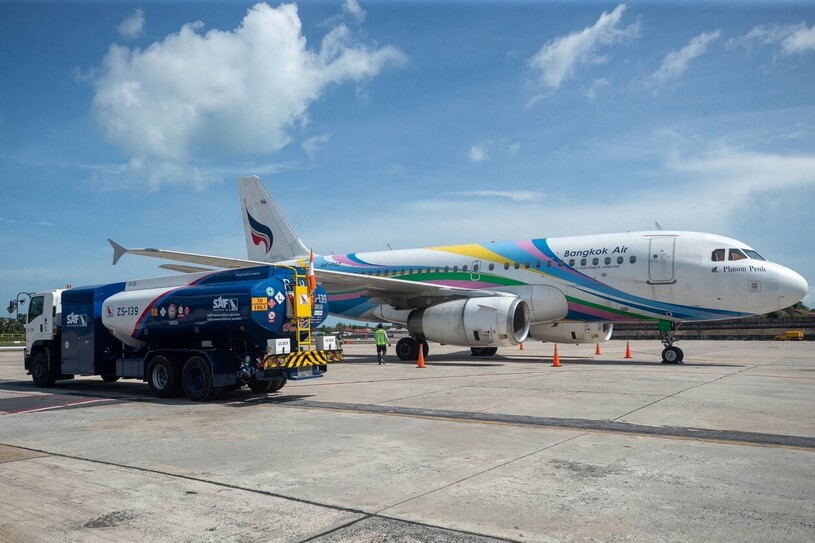 บางกอกแอร์เวย์ส x OR นำร่องการใช้เชื้อเพลิงอากาศยานแบบยั่งยืน ยกระดับ “กรีนแอร์พอร์ต” นำภาคการบินสู่เป้าหมาย NET ZERO