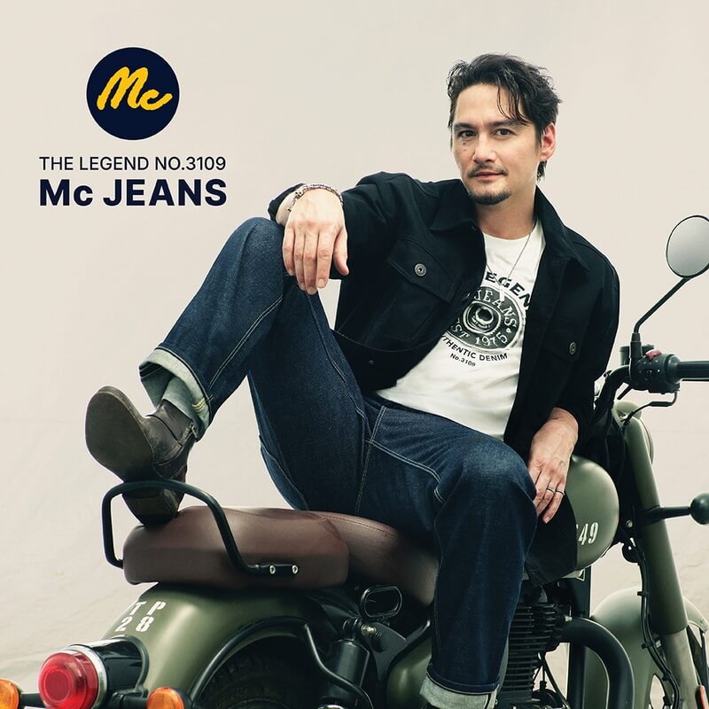 "Mc JEANS" เปิดตัวคอลเลกชันพิเศษ “The Legend No.3109” ตำนานที่ยังคงโลดแล่น ถ่ายทอดความเรียบ เท่ เหนือกาลเวลา