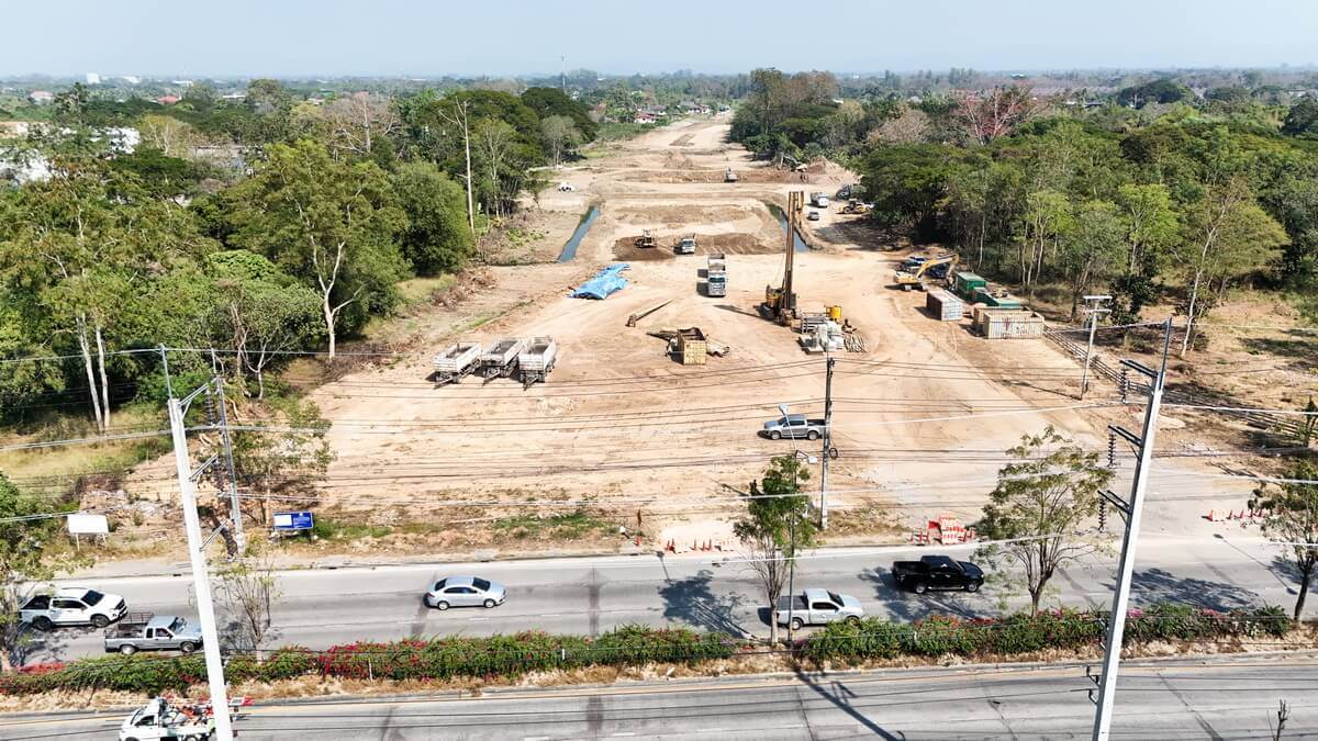 “ทช.” เดินหน้าสร้างถนนสายแยก ทช.ชม.3029 - แยก ทล.1006 จ.เชียงใหม่ คาดแล้วเสร็จปี 71