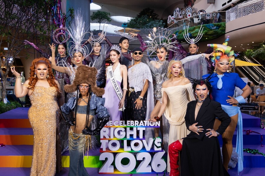 ศิลปิน อินฟลูเอนเซอร์ ร่วมฉลอง Pride Month สุดยิ่งใหญ่ ในงานแถลงข่าวการจัดงาน “The Celebration: Right to Love 2026” โดยสยามพิวรรธน์ ส่งพลังสนับสนุนความหลากหลาย พร้อมผลักดันกรุงเทพฯ สู่ Bangkok WorldPride 2030