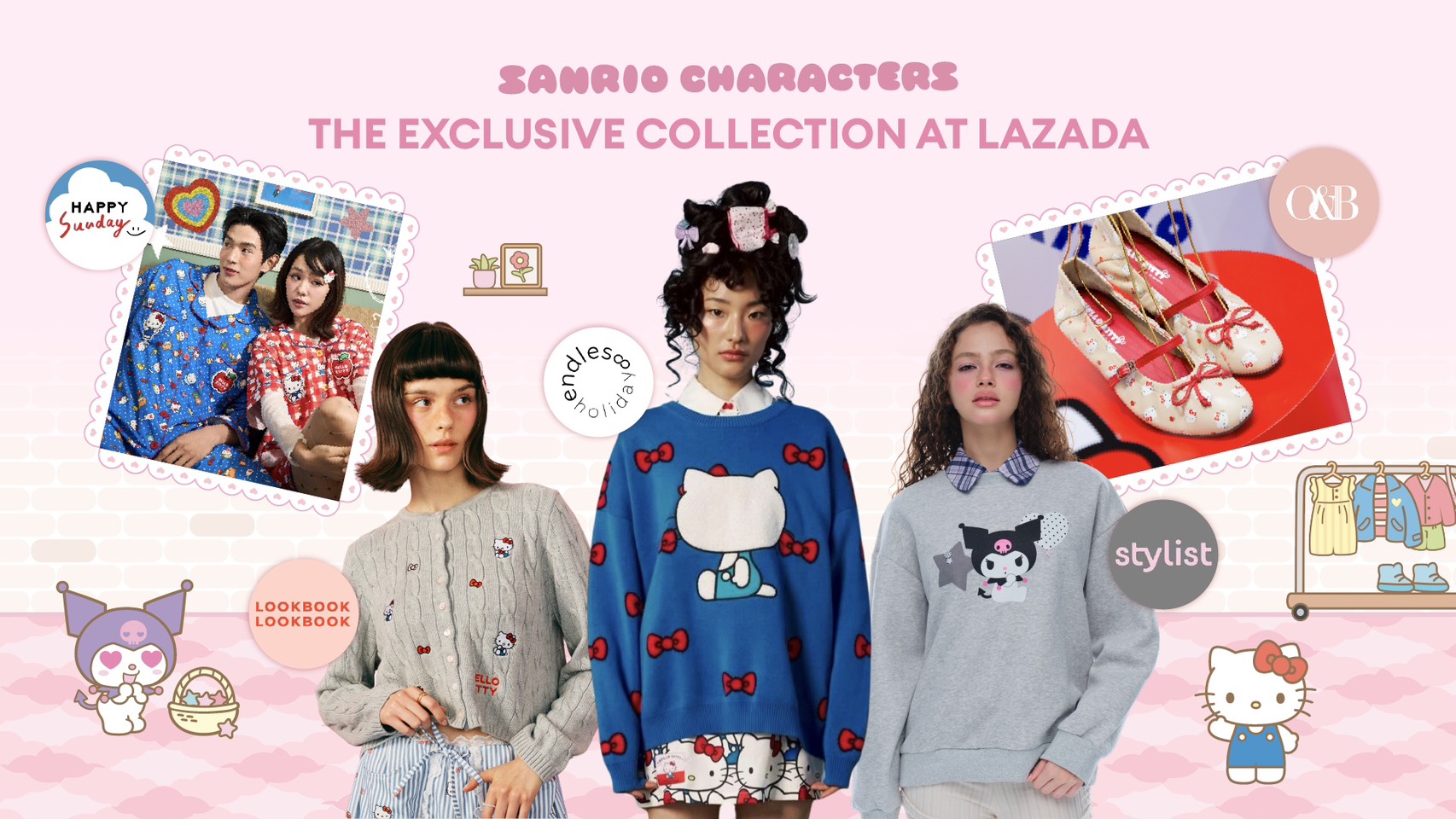 แกะสูตรความสำเร็จ “Sanrio Exclusive Collection” บน “ลาซาด้า” ปลดล็อกพลัง IP Economy ดันยอดขายแบรนด์ไทยทะยานสู่หลักร้อยล้านบาท