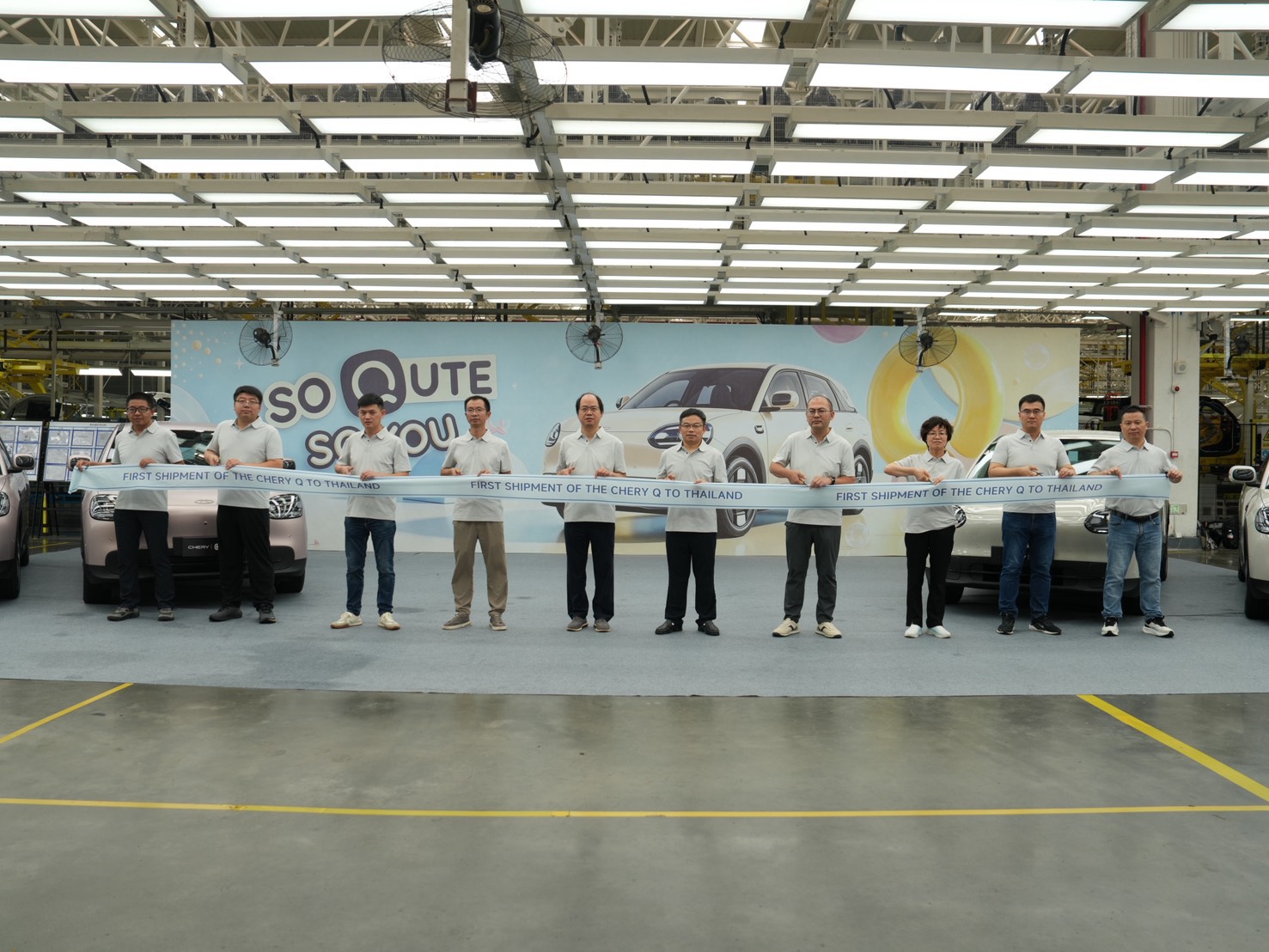 “CHERY” เดินหน้าส่งมอบ Chery Q ให้ลูกค้าชาวไทย จัดส่งล็อตแรกกว่า 2,000 คันจากประเทศจีน หลังยอดจองทะลุ 3,000 คัน